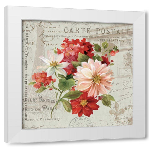 PS Je Taime Light II White Modern Wood Framed Art Print by Audit, Lisa