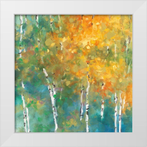 Confetti II White Modern Wood Framed Art Print by Purinton, Julia