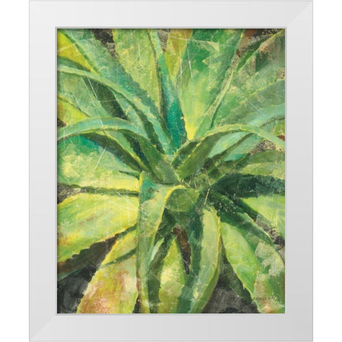 Nature Delight IV   White Modern Wood Framed Art Print by Nai, Danhui