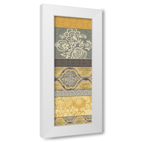 Le Souk VI White Modern Wood Framed Art Print by Pela Studio