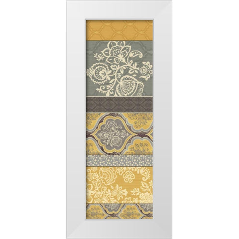 Le Souk VI White Modern Wood Framed Art Print by Pela Studio