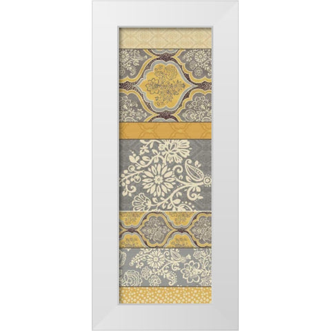 Le Souk VII White Modern Wood Framed Art Print by Pela Studio