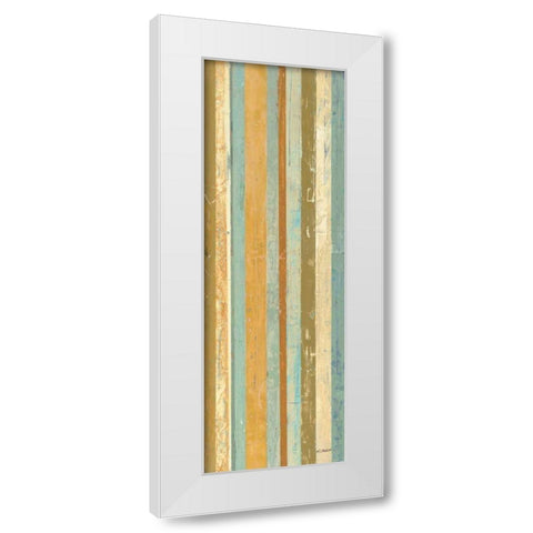 Eight to the Bar Panel II White Modern Wood Framed Art Print by Schick, Mike
