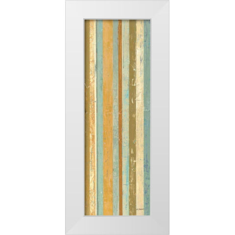 Eight to the Bar Panel II White Modern Wood Framed Art Print by Schick, Mike