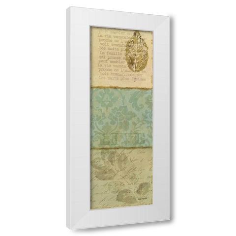 Forest Walk Panel II White Modern Wood Framed Art Print by Audit, Lisa