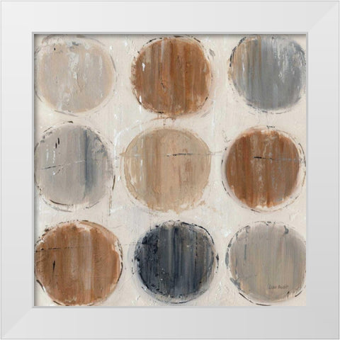 Abstract Balance VIII White Modern Wood Framed Art Print by Audit, Lisa