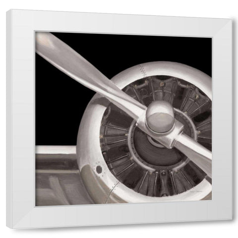 Travel by Air III Dark White Modern Wood Framed Art Print by Fabiano, Marco