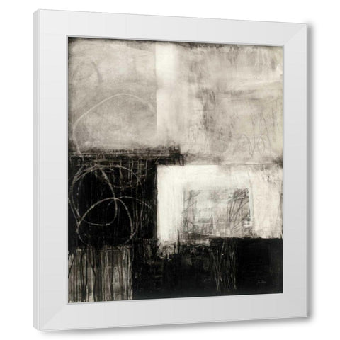 A Wintry Day III White Modern Wood Framed Art Print by Davies, Jane