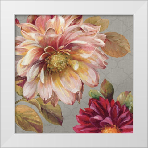 Classically Beautiful III White Modern Wood Framed Art Print by Audit, Lisa