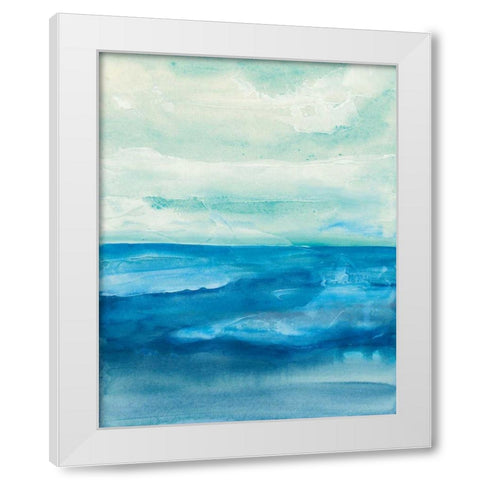 Shallow Water 12x18 White Modern Wood Framed Art Print by Paschke, Chris