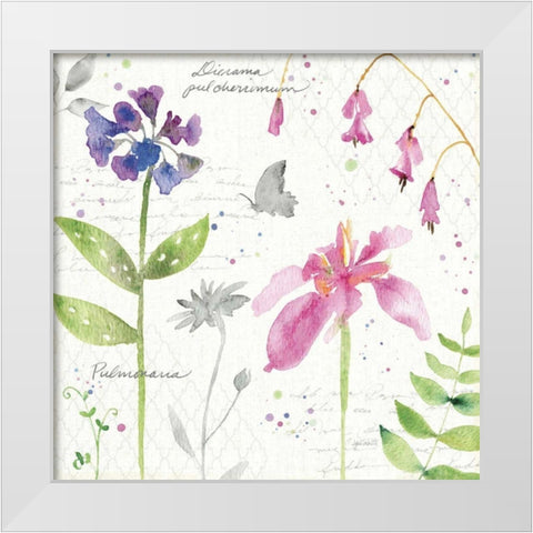 Soft Nature IV White Modern Wood Framed Art Print by Tavoletti, Anne