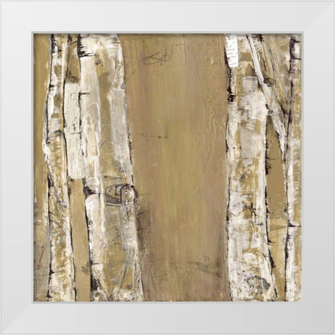 Where the Sun Sleeps II Neutral White Modern Wood Framed Art Print by Day, Kellie