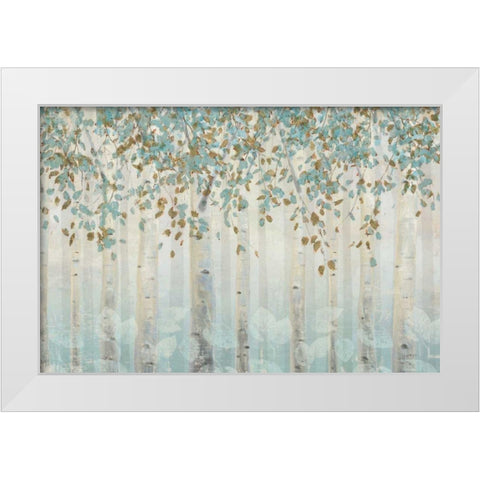 Dream Forest I White Modern Wood Framed Art Print by Wiens, James