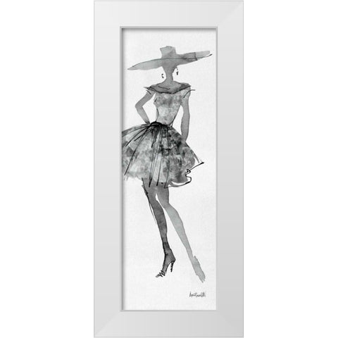 Fashion Sketchbook V White Modern Wood Framed Art Print by Tavoletti, Anne