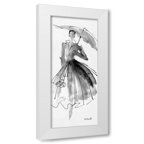 Fashion Sketchbook VI White Modern Wood Framed Art Print by Tavoletti, Anne
