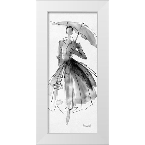 Fashion Sketchbook VI White Modern Wood Framed Art Print by Tavoletti, Anne
