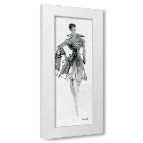 Fashion Sketchbook VII White Modern Wood Framed Art Print by Tavoletti, Anne