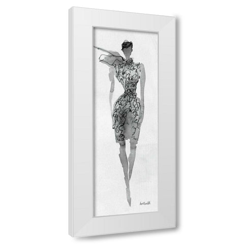 Fashion Sketchbook VIII White Modern Wood Framed Art Print by Tavoletti, Anne