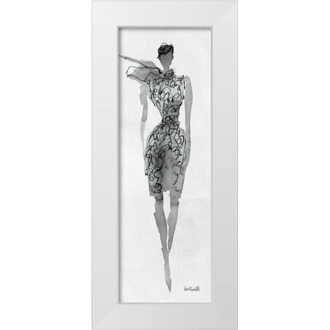 Fashion Sketchbook VIII White Modern Wood Framed Art Print by Tavoletti, Anne