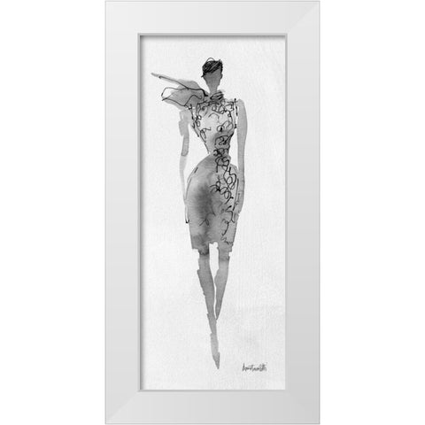 Fashion Sketchbook VIII White Modern Wood Framed Art Print by Tavoletti, Anne