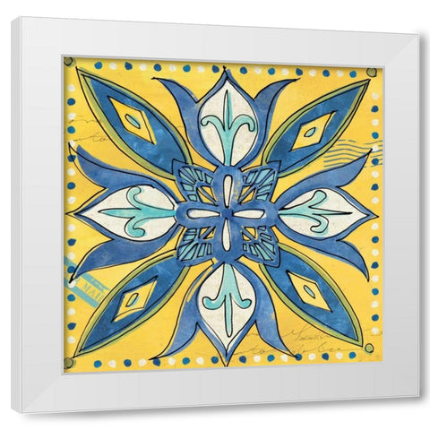 Tuscan Sun Tile II White Modern Wood Framed Art Print by Tavoletti, Anne