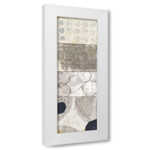 Scorched Earth I White Modern Wood Framed Art Print by Mullan, Michael