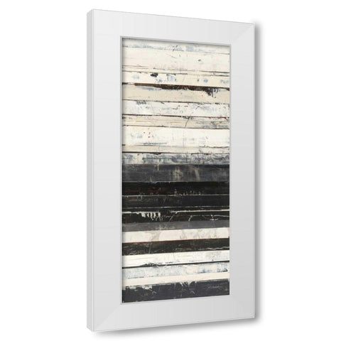 Zephyr I White Modern Wood Framed Art Print by Schick, Mike