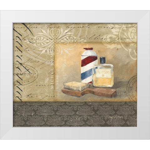 Bath and Beauty III White Modern Wood Framed Art Print by Tillmon, Avery