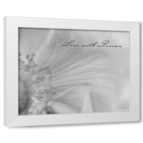 Aimer IV White Modern Wood Framed Art Print by Richard, Ben