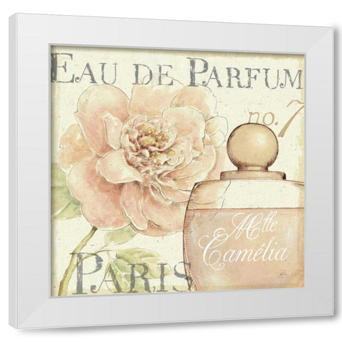 Fleurs and Parfum II White Modern Wood Framed Art Print by Brissonnet, Daphne