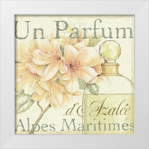 Fleurs and Parfum III White Modern Wood Framed Art Print by Brissonnet, Daphne