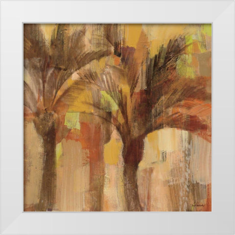 Island Breeze I White Modern Wood Framed Art Print by Hristova, Albena