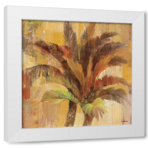 Island Breeze II White Modern Wood Framed Art Print by Hristova, Albena