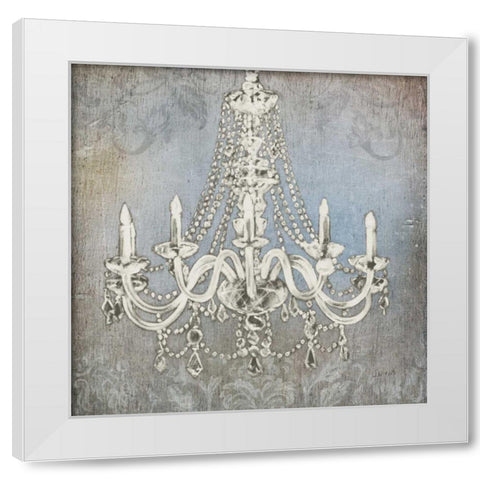 Luxurious Lights II White Modern Wood Framed Art Print by Wiens, James