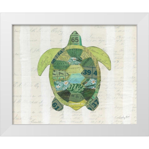 In the Ocean I White Modern Wood Framed Art Print by Prahl, Courtney