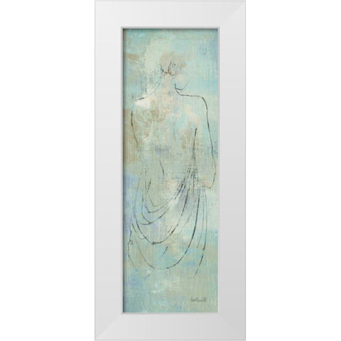 Beauty in the Mist I Panel White Modern Wood Framed Art Print by Tavoletti, Anne