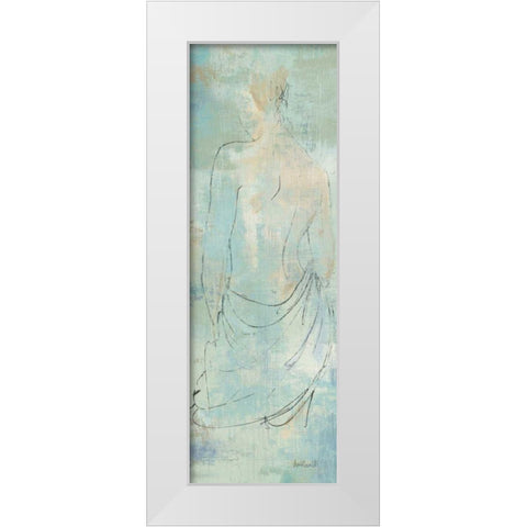 Beauty in the Mist II Panel White Modern Wood Framed Art Print by Tavoletti, Anne