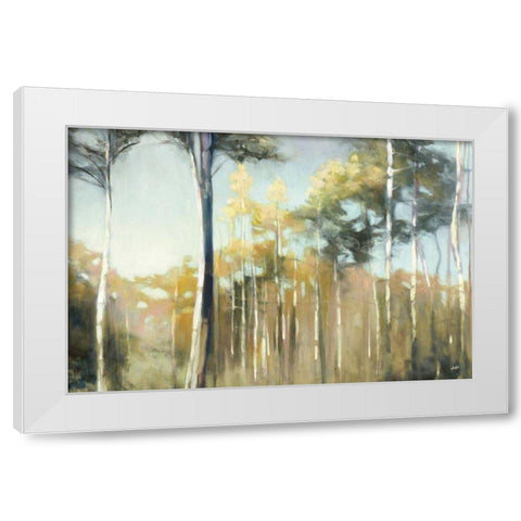 Aspen Reverie White Modern Wood Framed Art Print by Purinton, Julia