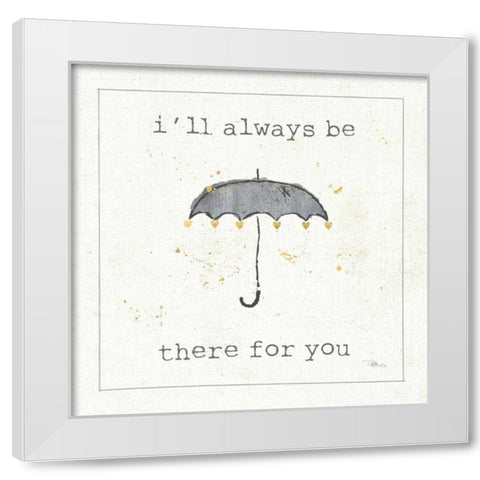 Love Notes VIII White Modern Wood Framed Art Print by Pela Studio
