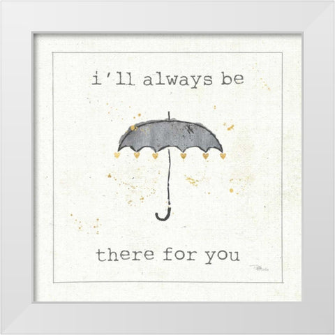 Love Notes VIII White Modern Wood Framed Art Print by Pela Studio