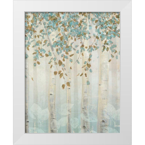 Dream Forest II White Modern Wood Framed Art Print by Wiens, James