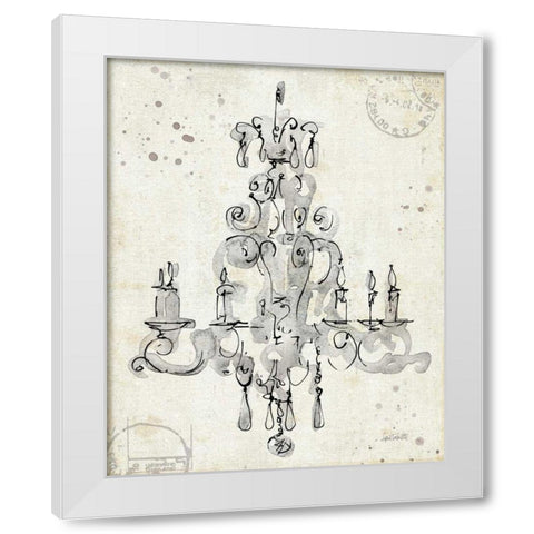 Museum Sketches II White Modern Wood Framed Art Print by Tavoletti, Anne