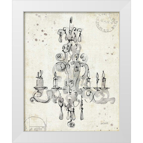 Museum Sketches II White Modern Wood Framed Art Print by Tavoletti, Anne