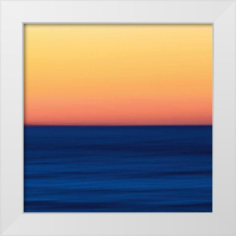 Fire Water White Modern Wood Framed Art Print by Gendreau, Katherine