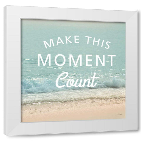 Sea Inspiration IV V2 White Modern Wood Framed Art Print by Schlabach Sue