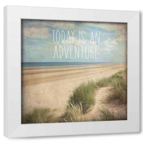 My Gypsy Soul III White Modern Wood Framed Art Print by Pela Studio
