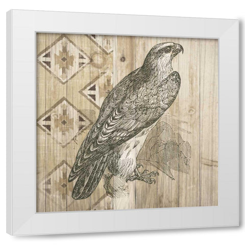 Natural History Lodge V White Modern Wood Framed Art Print by DeNeige, Elyse