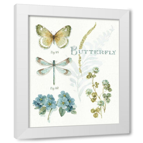 My Greenhouse Botanical I White Modern Wood Framed Art Print by Audit, Lisa