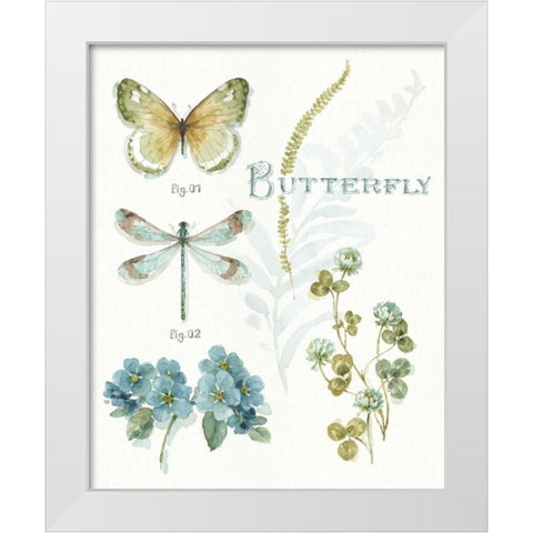 My Greenhouse Botanical I White Modern Wood Framed Art Print by Audit, Lisa