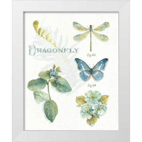 My Greenhouse Botanical II White Modern Wood Framed Art Print by Audit, Lisa